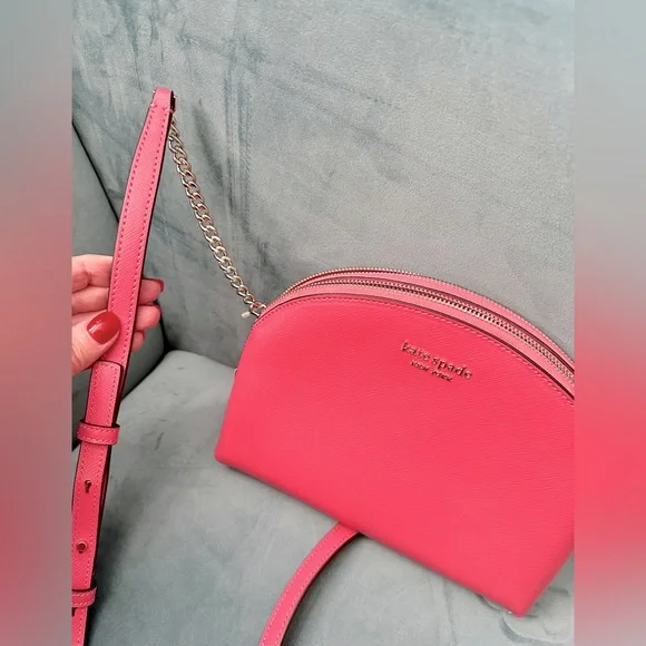 Kate Spade ♠️ Morgan Dual Zip Dome Crossbody - Orchid Pink -lovely bag for day!